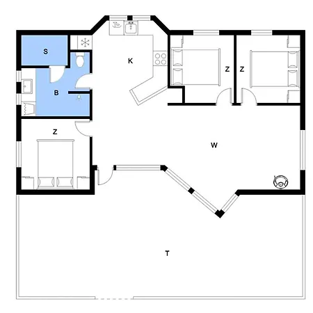 بيت للعطل C11702-bork-havn-strandvaenget-41 *